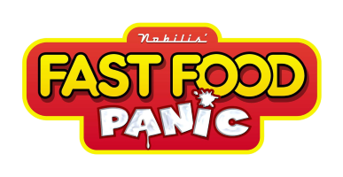 Fast Food Panic title screen for Nintendo DS